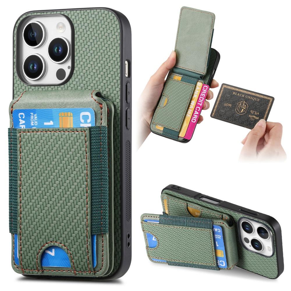 Кожаный чехол-кошелек с подставкой и держателем для карт для iPhone 16 15 14 11 Pro Max XR XS 7 8 Plus 13 12 Mini SE