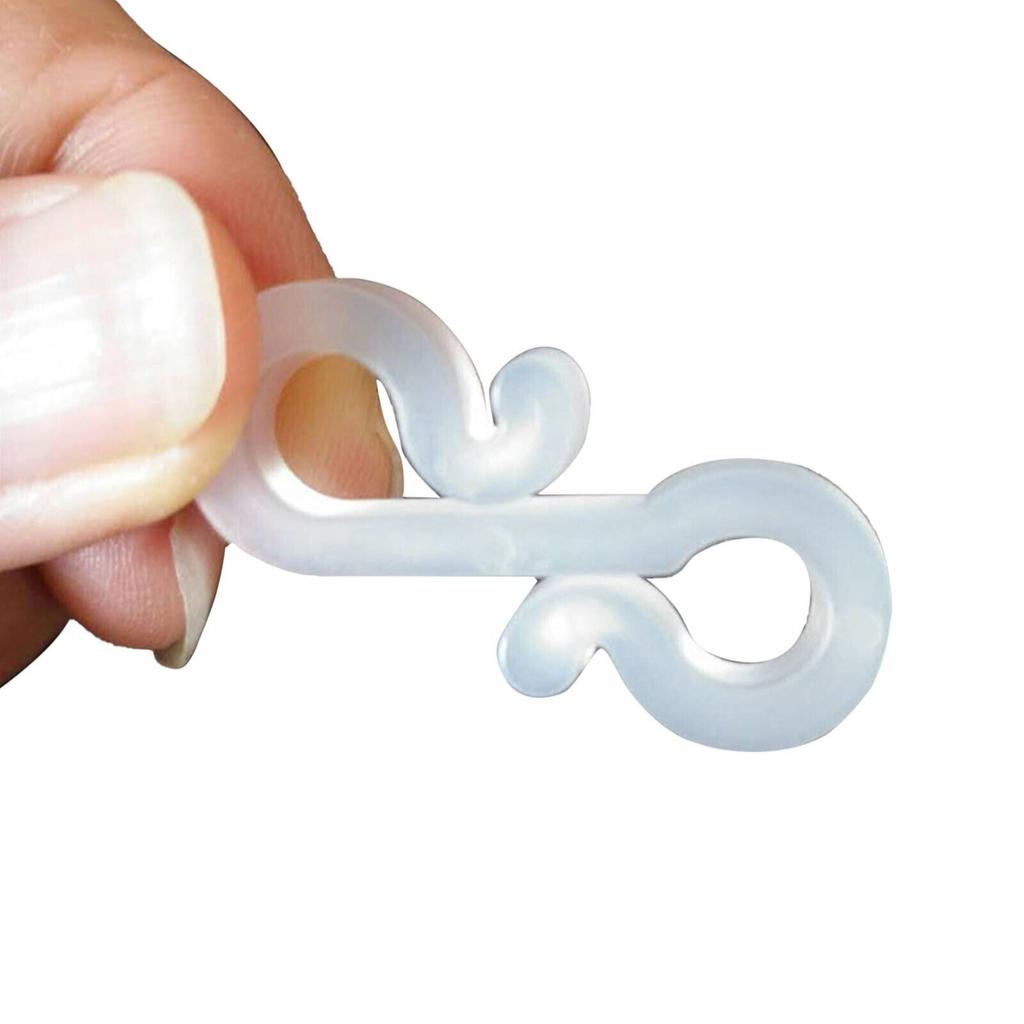 Упаковка из 100 прочных металлических крючков для подвешивания фонарей, клипсы для уличной гирлянды, зажим для праздничного освещения, крючок для рождественского декора