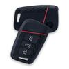 Силиконовый чехол-брелок для ключей Skoda Octavia Kodiaq Karoq Для Volkswagen Vw Polo Passat B8 Tiguan 2 Для Seat Чехол для автомобильного ключа