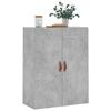 VidaXL Armoire murale gris béton 69,5x34x90 cm 828400