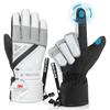 Ski Gloves Thinsulate 2x Thermal Waterproof Brushed Lining Snowboarding Gloves Ski Gloves Treatment Windproof Breathable Water Repellent Treatment