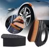 Tire Shine Brush Microfiber Bristles Easy Grip Handle Cleaning Brush for Car Detailing Tire Dressing