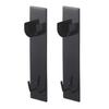 Magnetic Bathroom Clothes Drying Pole Holder (Set of 2), Tower Black, Approx. 6 X 3.5 X 23 Cm, for Bathroom Drying and Indoor Drying, Product