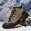 Winter Men's Hiking Boots Outdoor Plush Sneakers Casual Shoes