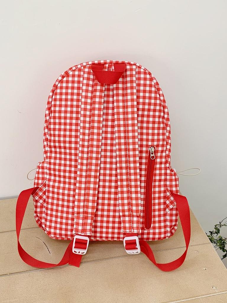 Double River Girl School Backpack With Nylon Material For Students And Casual Use