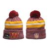 Knitted Beanie NFL Team Cap NCAA Football Winter Hat Acrylic Warm Breathable Adjustable
