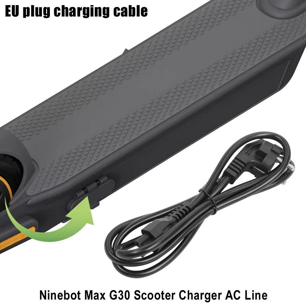 Elektro-Scooter Akku Ladekabel Stromversorgungskabel Netzteilkabel Für Ninebot MAX