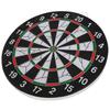 18-дюймовая двухсторонняя флокированная мишень для дартса, набор для студентов, металлические кегли, аксессуары