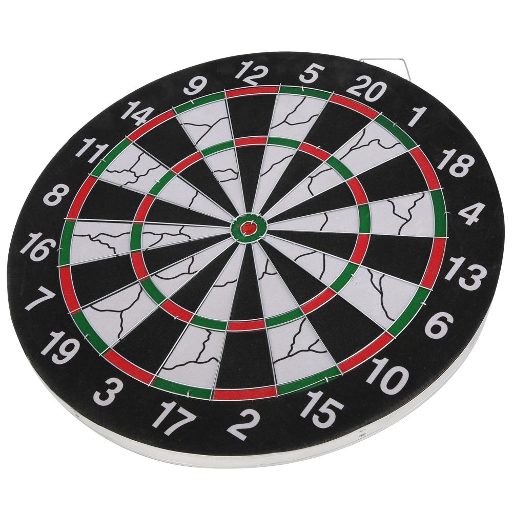 18-дюймовая двухсторонняя флокированная мишень для дартса, набор для студентов, металлические кегли, аксессуары