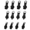 Zipper Repair Kit - VVIKIZY - 12 Pieces - Metal and Plastic - Universal - Silver and Black