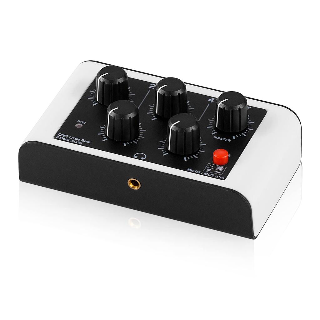 Mini Stereo Mixer with Headphone Monitoring for Club and Studio Recording 4-Channel (XX-MC5 PRO)