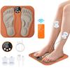 3D Massage Foot Pad with Remote Control EMS Pulse Foot Massager 8 Modes 29 Gears Foot Therapy Instrument
