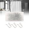 60pcs Heavy Duty Metal Curtain Hook Rustproof Drapery Pin Multipurpose Curtain Pin for Pinches Pleat Curtains In Homes