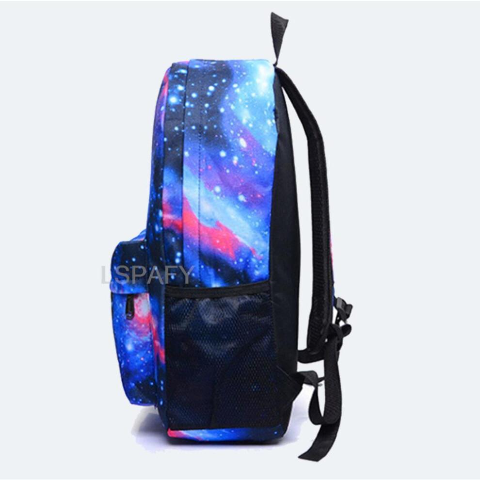(3PCS BAG-MESSI) 3pcs Football CR7 Ronaldo NEYMAR MESSI Backpack 3D Printe Teens Shoulder Bags Kids Capacity Bags