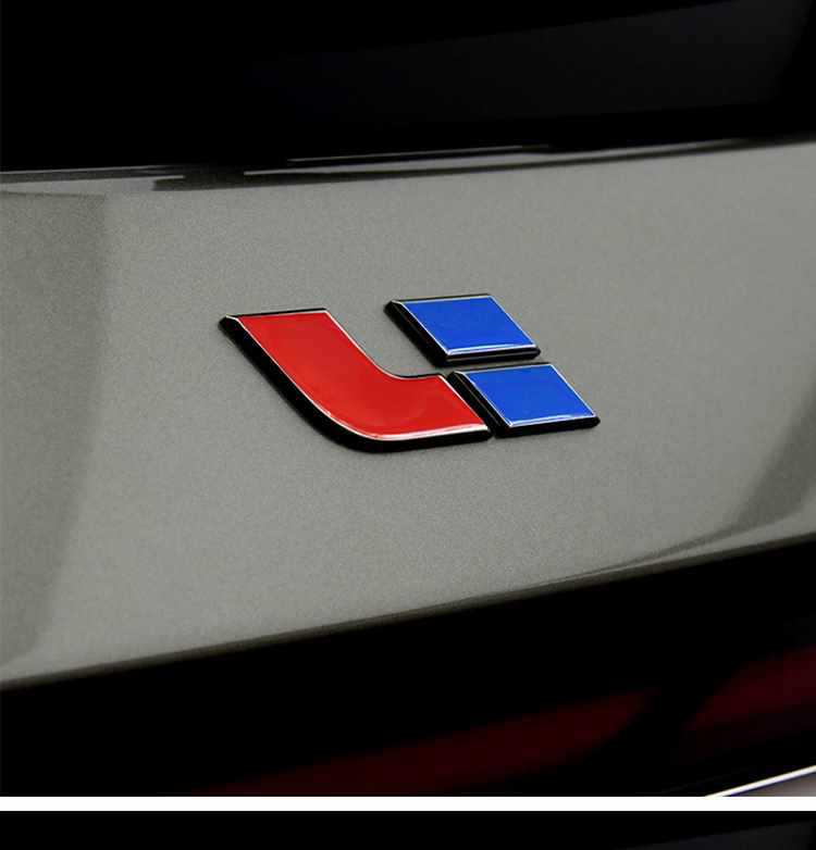 Li Auto L6789 ONE MEGA Steering Wheel Emblem Stickers, Creative Men's Interior Decor