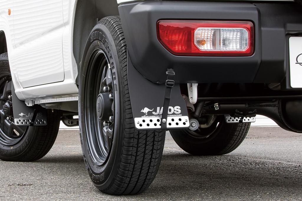 JAOS Mudguard III Rear Set Black for Jimny JB64 Series (B622513R)