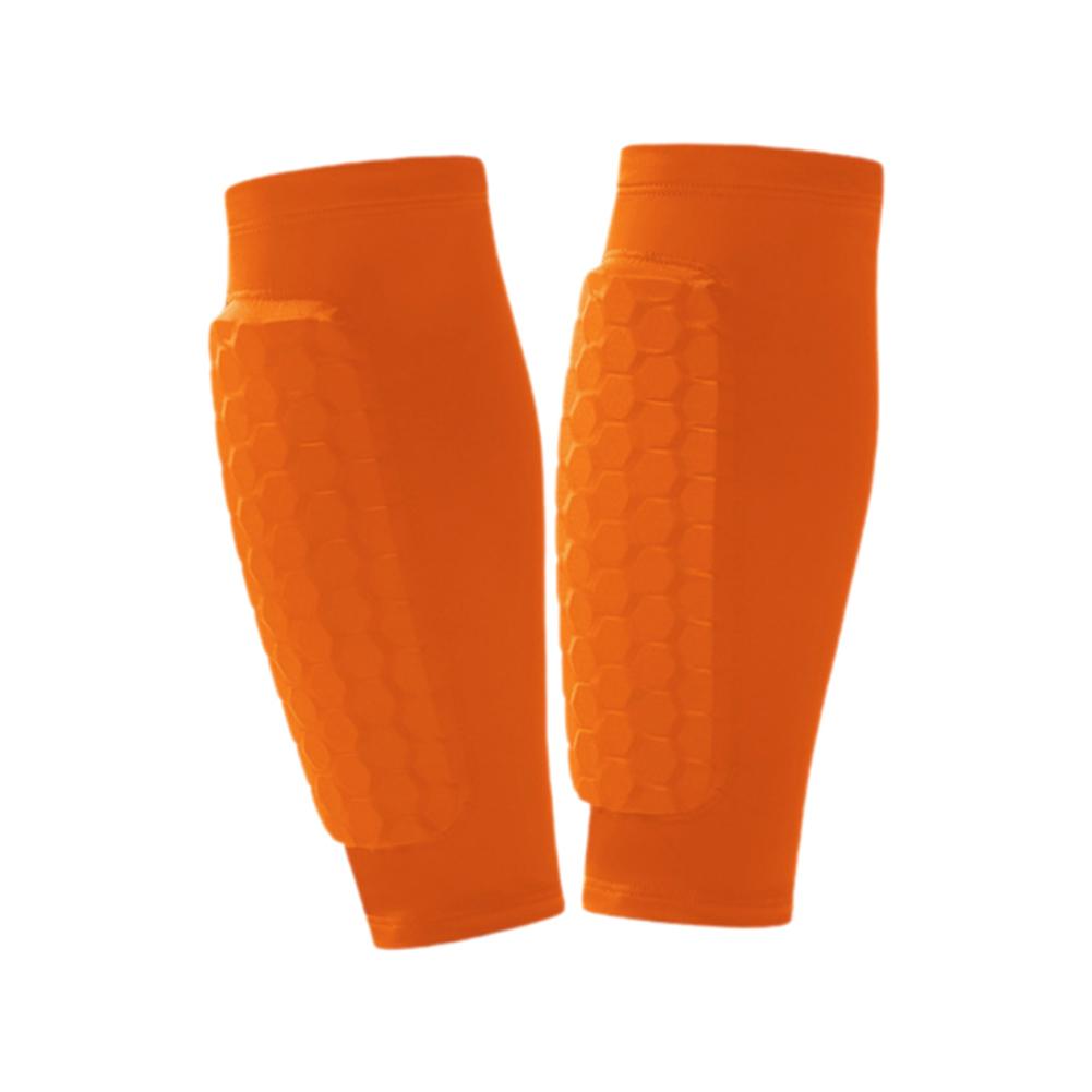 2 шт. футбольные щитки для голени, сотовые защитные накладки для бега, поддержка голени S B1M6