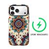 Boho Sunflower Mandala Phone Case for IPhone 17AIR 16E 16 15 14 13 12 11 17 Pro Max Plus Double-layer Back Cover