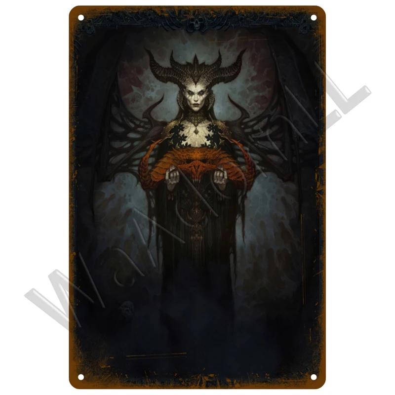 Vintage Films Poster Retro Tin Sign Aesthetic Living Room Cinema Metal Sign Industrial Deco Home Metal Wall Decor Decoration