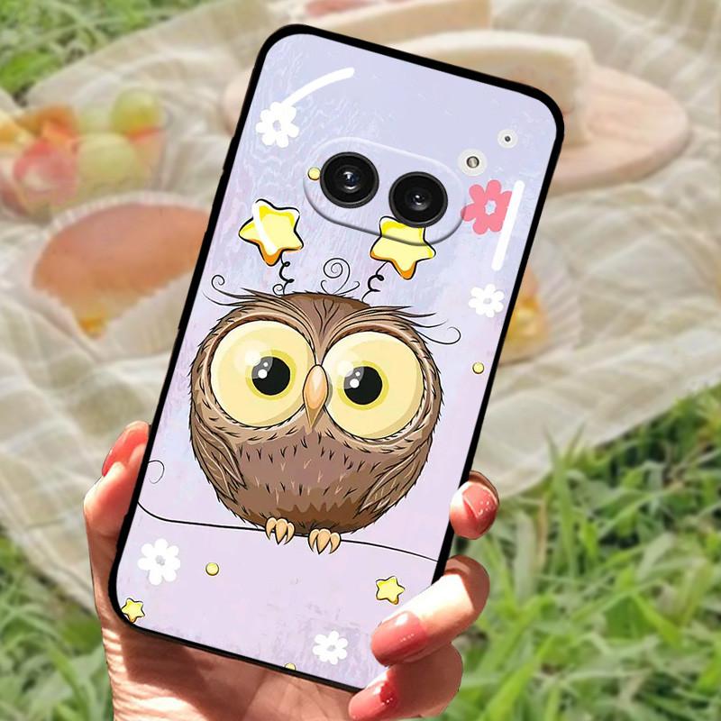 Чехол-бампер для Nothing Phone 2A, силиконовый, мягкий, модный, черный, Full Protective A142 Capa