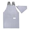 Candy Back Cross Apron Dull Dull Grayish Just Put It Triangle Scarf N7909310 [Colorful Style] Children's (100-120cm) Plain, Blue, Boys, Children's,
