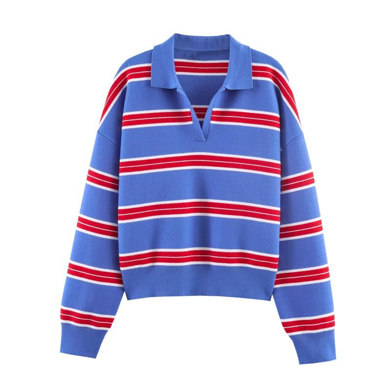 2026 Wind Womens Round Neck Casual Knit Cardigan Basic Style Streetwear