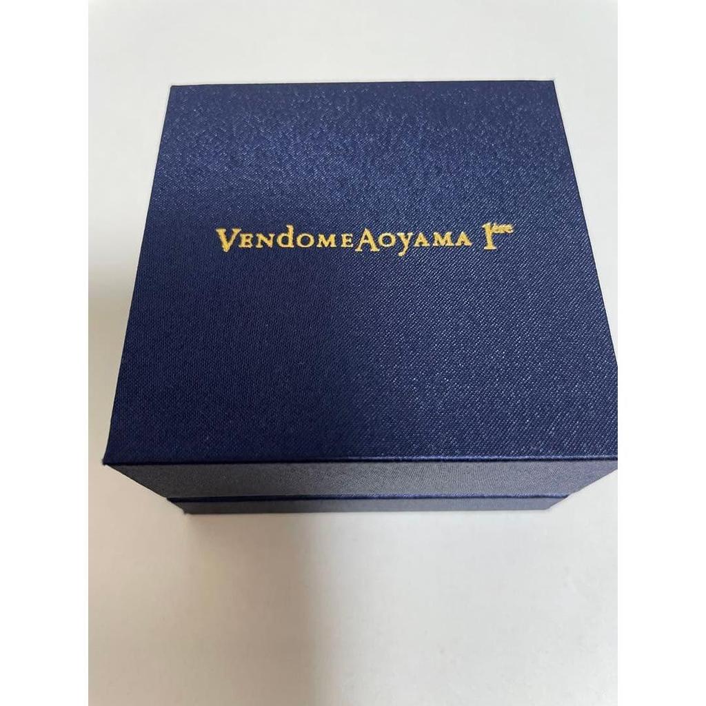 Used Vendome Aoyama Diamond Earrings K18 Pink Gold
