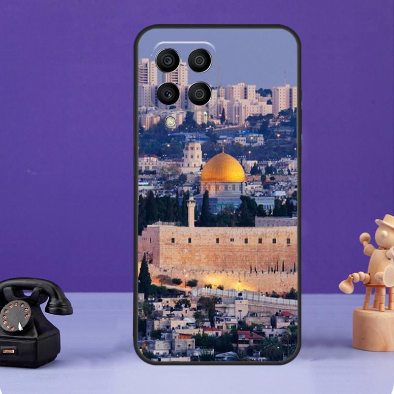Jerusalem Building Case For Samsung Galaxy M34 M13 M53 M51 M31 M11 M14 M54 M12 M32 M52 M16 M36 M56 M15 M35 M55