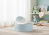 Горшок Sun Baby нескользящий со съемной вставкой, устойчивый, синий, белый