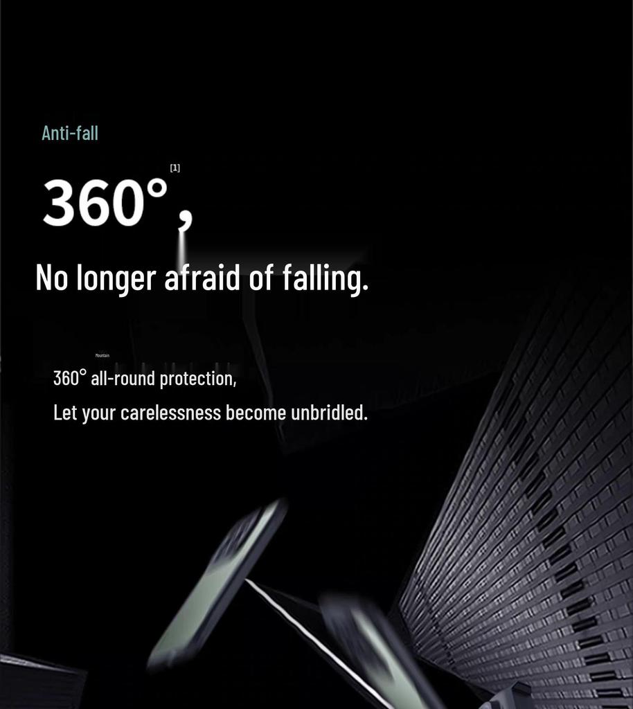 Xundi Silicone Anti-Fall Full Coverage Transparent Case for Xiaomi 15T/15T Pro