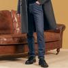 Bang Bang Men S Polar Fleece Lined Bonded Denim Indigo
