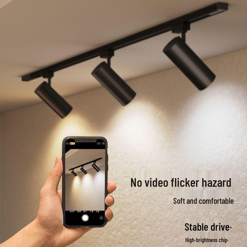 Adjustable Anti-Glare LED Track Spotlights for Home & Store