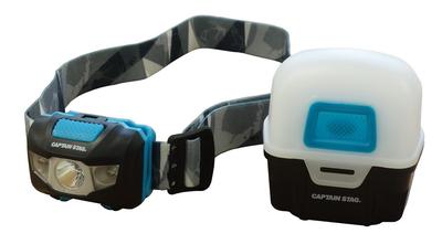 Светодиодный фонарик Captain Stag Climbing Headlight Giga Flash с водонепроницаемым корпусом UK-4028UK-4028