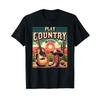 Retro Vintage Country Music Western Festival T-Shirt by DressedForDuty