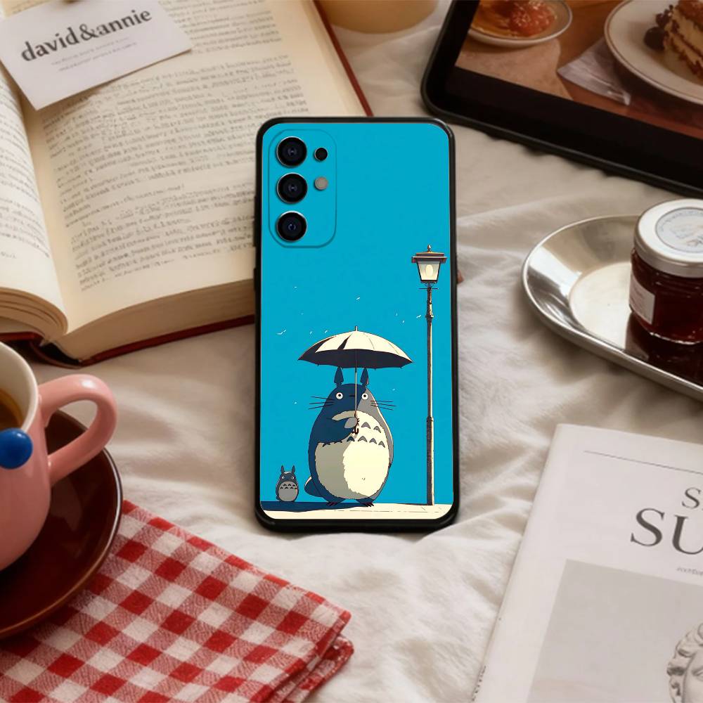Милый Чехол Для Телефона Мой Сосед Тоторо-MNT Для Samsung S 25,24,23,22,30,21,10,9,Ultra,Plus,Lite,FE,4,5 G Мягкий Черный Чехол