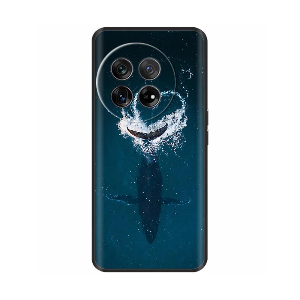 Чехол-бампер для OnePlus 12, силиконовый, мягкий ТПУ, для One plus 12R 1+12 Oneplus12 5G, задняя крышка, Funda, противоударный
