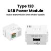 USB-модуль питания Панель для зарядки мобильного телефона Розетка 220 В USB-розетка для зарядки 5 В 2,1 А Переключающий адаптер