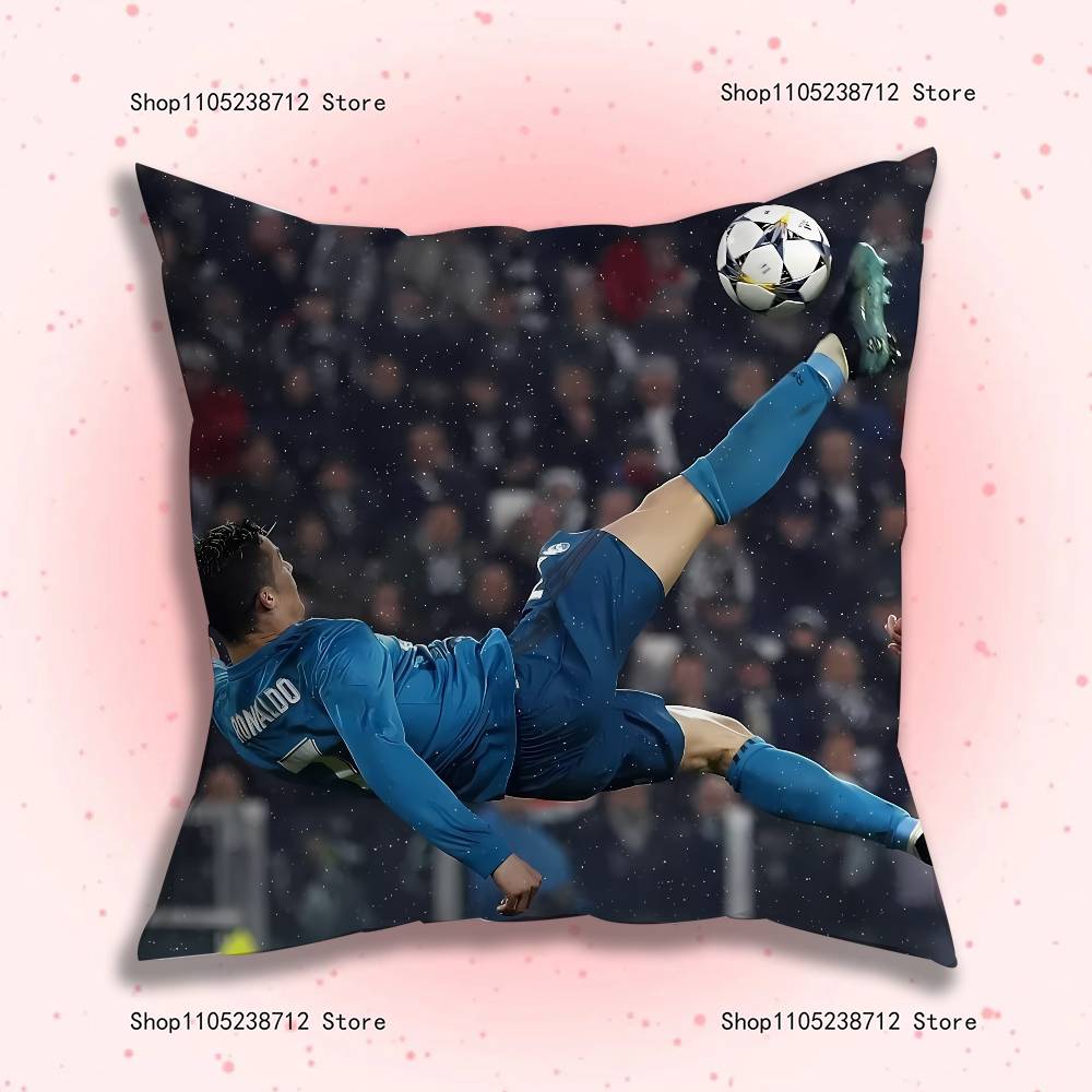 Cr7 Football R-Ronaldo-Es Pillow Case Cushion Cover Home Decor Birthday Gift Pillowcover