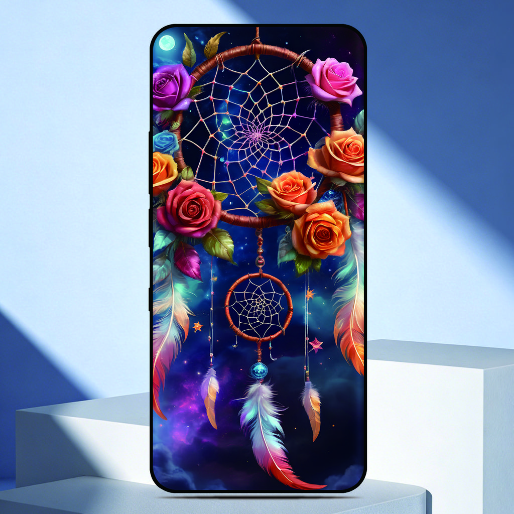 Rose Dream Catcher Phone Case For Motorola Moto G86 Power 5G Painted Back Cover For Moto G75 TPU Soft Fundas Customized Photo