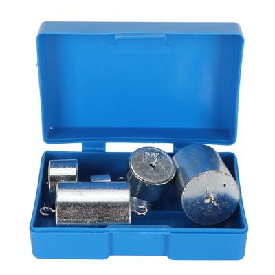 Набор из 7 шт. Набор грузов с двойным крюком Хромированный стальной крюк Груз для общей науки Физики