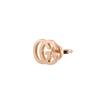 GUCCI 18K Rose Gold Earrings Unisex Rose Gold 702801-J8500-5702