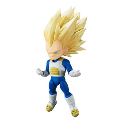 Супер Сайян 3 Веджета ПВХ АБС Раскрашенная Фигурка S.H.Figuarts (Мини) -ДАЙМА- & (приблизительно. 90мм)