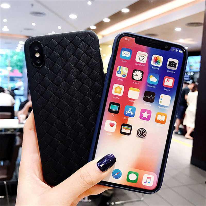 Роскошный сетчатый чехол Breathe Weave для iPhone Huawei Xiaomi Samsung Galaxy Силиконовая задняя крышка