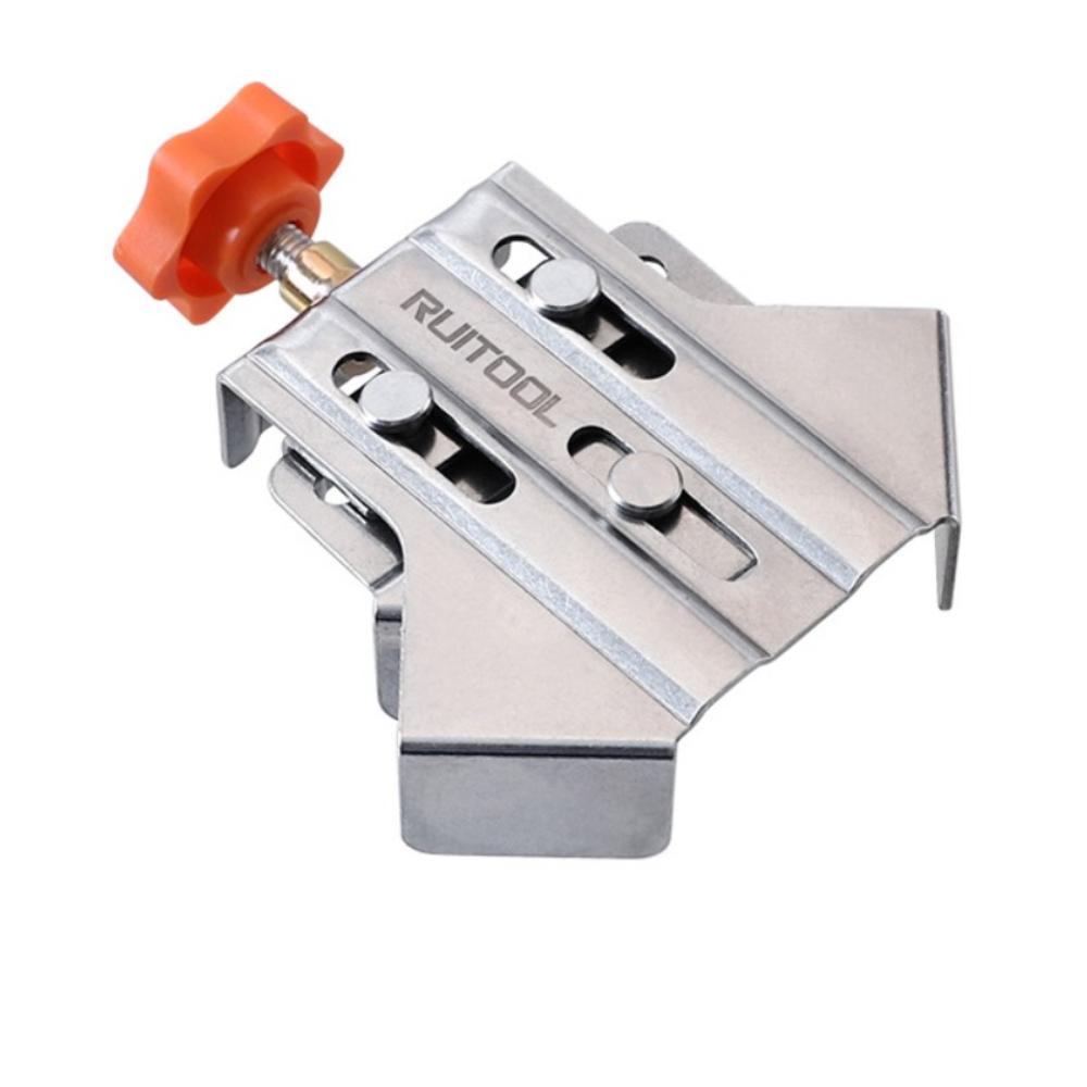 Угловой зажим из нержавеющей стали, многоцелевой инструмент для создания фоторамок, поворотный зажим с прямым углом, Т-образный