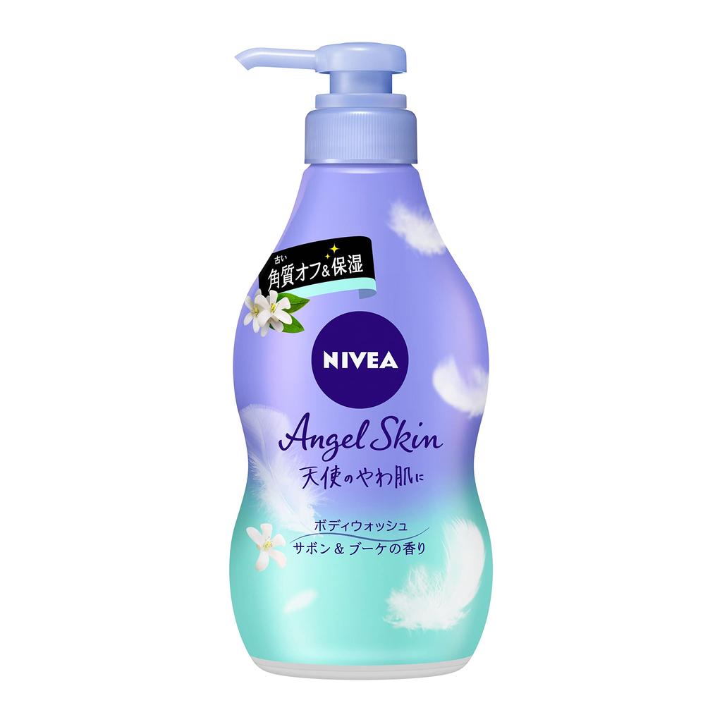 Nivea Angel Skin Body Soap Bouquet 480ml Wash, & Scent, Pump,