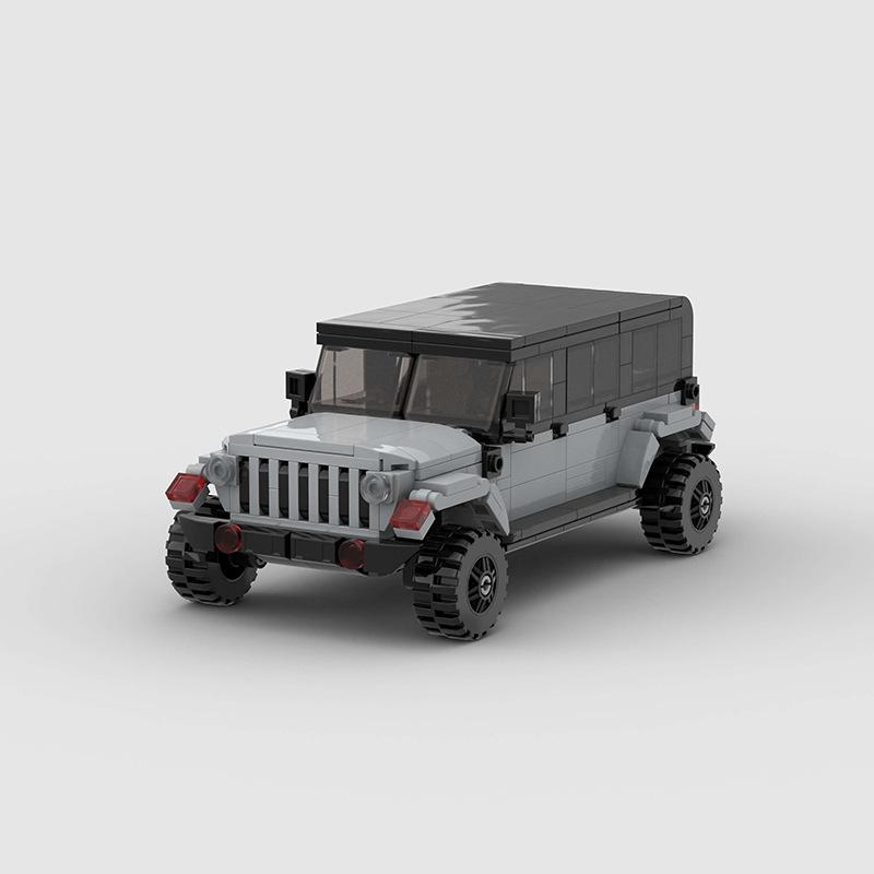 Технический Автомобиль MOC Гоночный Автомобиль Ралли Скорость Строительные Блоки Кирпичи Городской Транспорт Ретро Украшение Суперкар Игрушки Для Детей Взрослых Подарки
