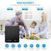 Coffee Scale with Positive and Negative Timer 3kg/0.1g High Precision Kitchen Digital Food Scale Matte Black Espresso Scale