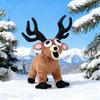 Новая Плюшевая игрушка Олень «99 ночей в лесу» - 38 см, Милая набивная кукла, Аниме-животное, Игрушка для подарков на день рождения и Хэллоуин, Аниме-сувенир