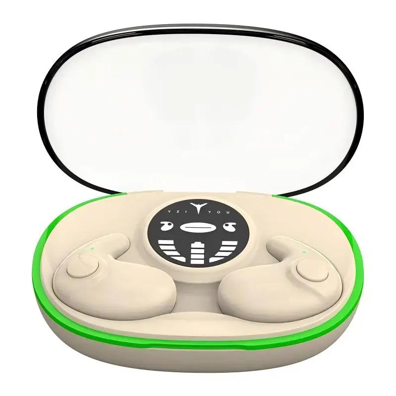 TWS Bluetooth 5.3 Кабельное соединение, Versteckte Schlaf-Ohrhörer, IPX5 Wasserdichte Und Geräuschunterdrückende Sportkopfhörer