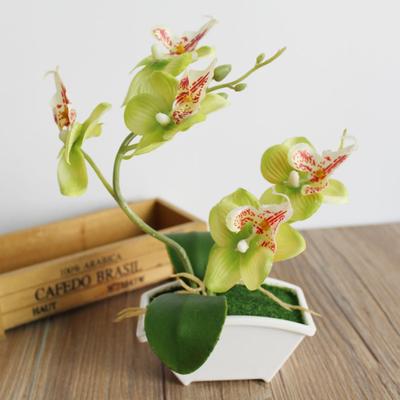 Искусственная бабочка-орхидея, искусственный декор для вечеринки, бабочка-орхидея, нежная искусственная бабочка, цветок орхидеи для дома